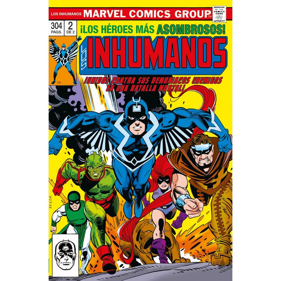 Marvel Limited Edition TPB. Los Inhumanos 2 de 2 | N1224-PAN0000 | Doug Moench, George Pérez, Gil Kane y Keith Pollard | Terra de Còmic - Tu tienda de cómics online especializada en cómics, manga y merchandising