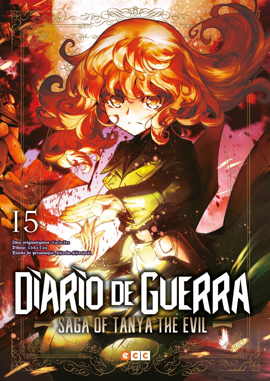 Diario de guerra - Saga of Tanya the evil núm. 15 | N0522-ECC56 | Carlo Zen / Chika Toujyou | Terra de Còmic - Tu tienda de cómics online especializada en cómics, manga y merchandising