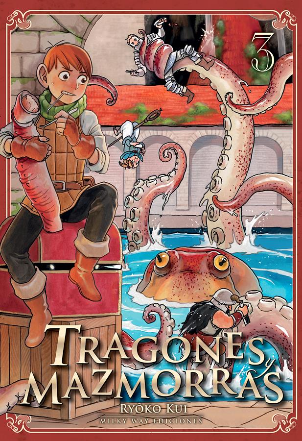 Tragones y mazmorras, Vol. 3 | N0617-MILK05 | Ryôko Kui | Terra de Còmic - Tu tienda de cómics online especializada en cómics, manga y merchandising