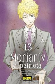 Moriarty el Patriota 13 | N1024-NOR42 | Ryosuke Takeuchi, Hikaru Miyoshi | Terra de Còmic - Tu tienda de cómics online especializada en cómics, manga y merchandising